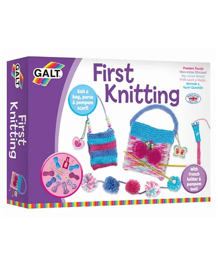 Galt Toys First Knitting Arts & Craft Kit