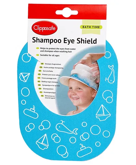 Clippasafe Shampoo Eye Shield - Blue