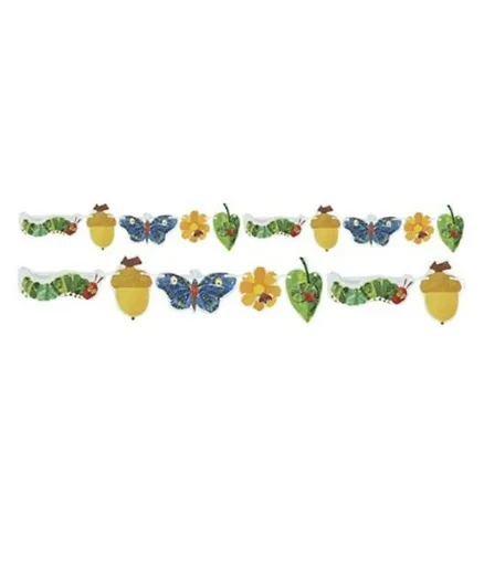 Various Brands The Hungry Caterpillar Paper Bunting - 3m