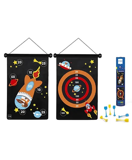 Scratch Europe Magnetic Darts Astronaut - Multicolour