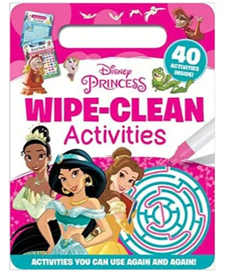 Igloo Books Disney Princess: Wipe-Clean Activities - 40 Pages