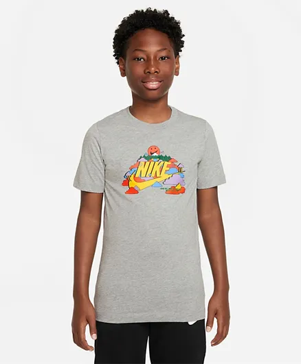 Nike Sportswear Round Neck Tee - Grey