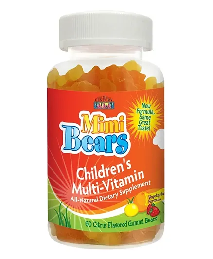 21st Century Mimi Bears Multivitamin Dietary Supplement - 60 Gummies