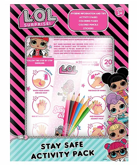 L.O.L Surprise Stay Safe Activity Set -  Pack of 5