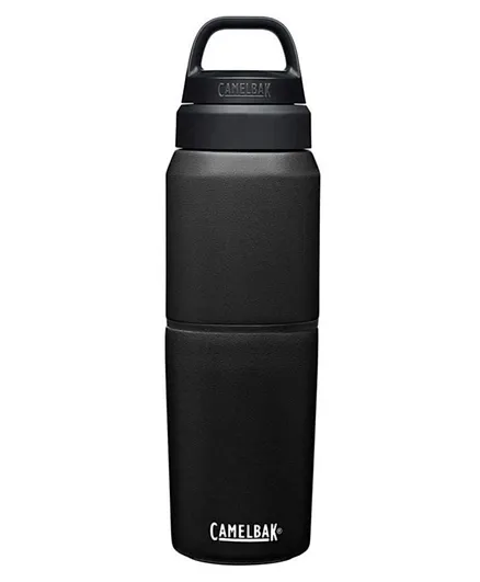 CamelBak Black  Insulated Stainless Steel MultiBev 2 in 1 Bottle and Cup - 500ml