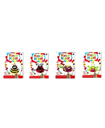 PMS Mister Maker Create your own 3D Mosaic - Assorted Pack of 1