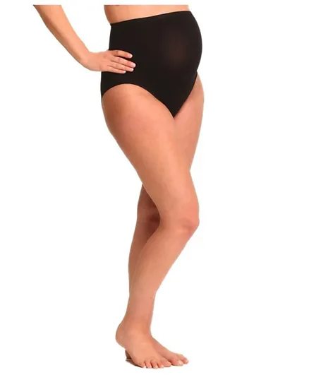 Mums & Bumps Mamsy Maternity Support Brief - Black