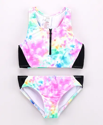Minoti Tie Dye 2 Piece Swimsuit - Multicolor