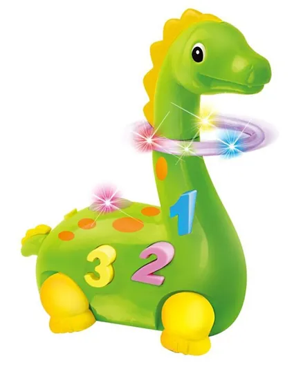 Generic Dinosaur with Light and Sound- Green
