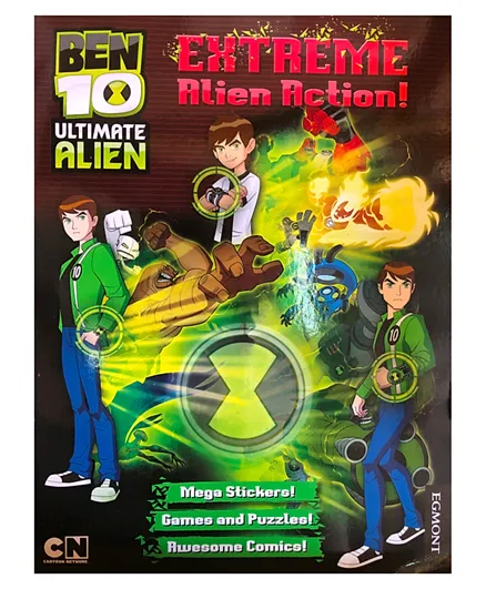 Ben 10 Ultimate Alien Extreme Alien Action Activity Book - English