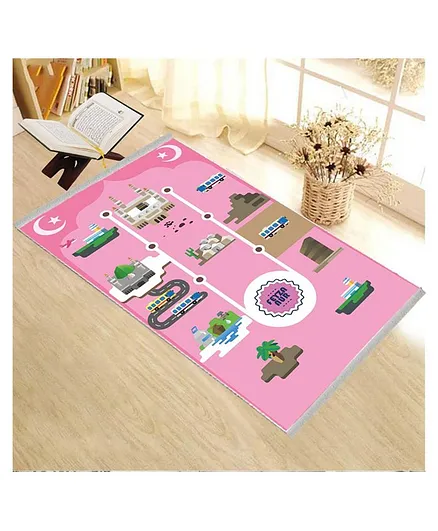 Estela Kids Prayer Mat - Pink