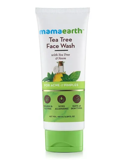 Mamaearth Tea Tree Face Wash - 100mL