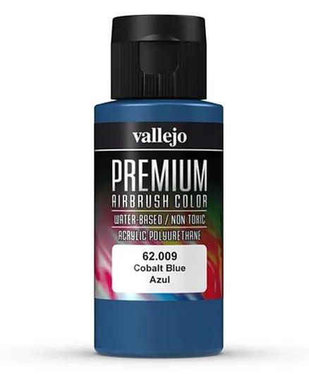 Vallejo Premium Airbrush Color 62.009 Cobalt Blue - 60mL