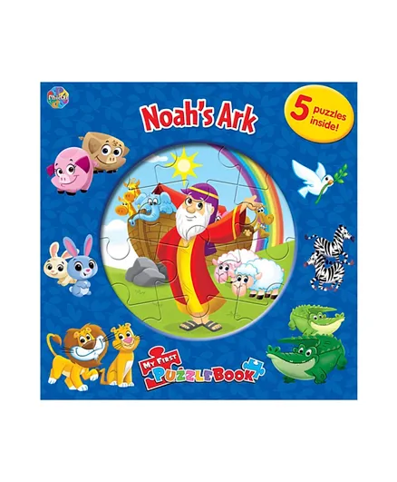 Noah'S Ark My First Puzzle Board Book - English