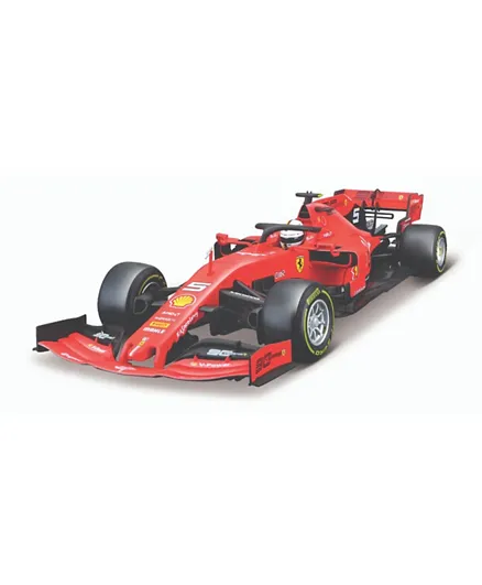 Bburago Die Cast Ferrari Racing SF90 Car Asst 1:18 Scale - Red