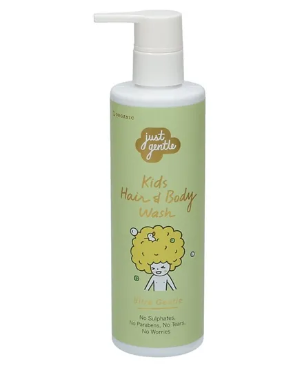 Just Gentle Kids Hair & Body Wash Ultra Gentle - 200 ml