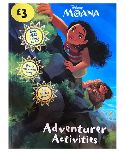 Disney Moana Adventurer Activities - English