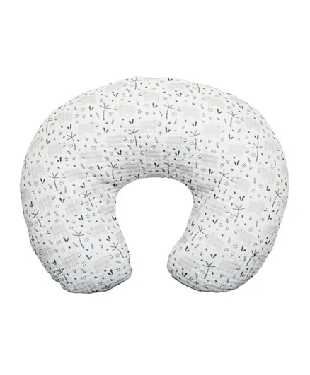 MOON Portable Nursing Breast Feeding Baby Support Pillow Cushion  With Washable Zippered Cover for 0m+-Hippo