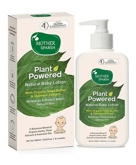 Mother Sparsh Plant Powered Baby Lotion - 400mL