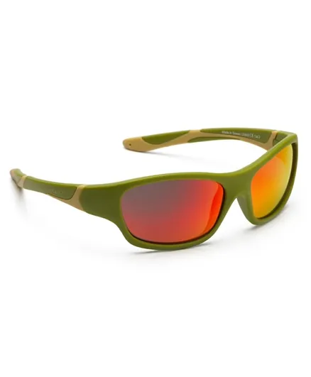 Koolsun Sport Kids Sunglasses - Army Green