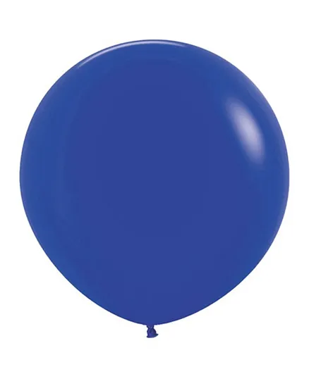 بالونات لاتكس دائرية سمبرتكس باللون الأزرق الملكي - 3 قطع