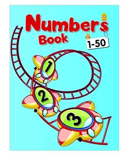 Koral Books Number Book 1 to 50 - 32 Pages
