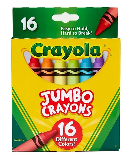 Crayola Jumbo Crayons - 16 Pieces