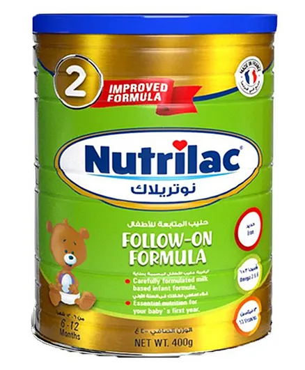 NUTRILAC Follow On Formula Stage 2 - 400g