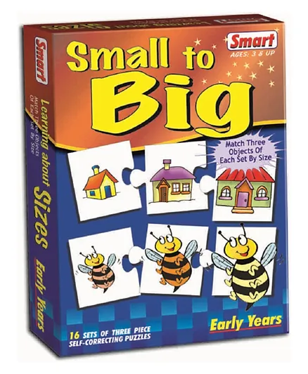 Smart Playthings Small To Big -  48 Pieces