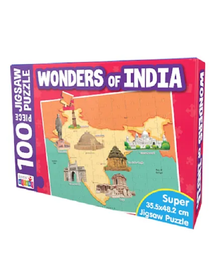 BusyBee Wonders Of India Jigsaw Puzzle - 100 Pieces
