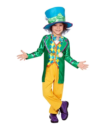 Rubie's Mad Hatter Boy Costume - Large- Multicolour