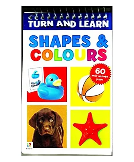 Wilco International Turn & Learn Shapes & Colours - 60 Pages
