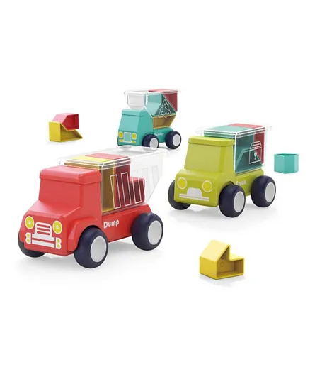 Hola Vehicle Puzzle Toy - Multicolor