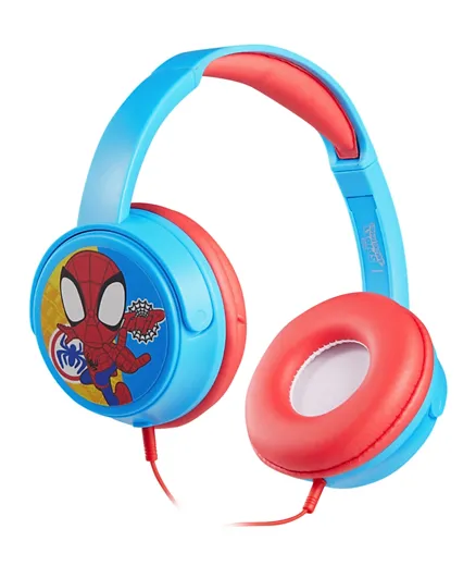 Disney Volkano Marvel Spidey Amazing Friends Stereo Headphones - Multicolor