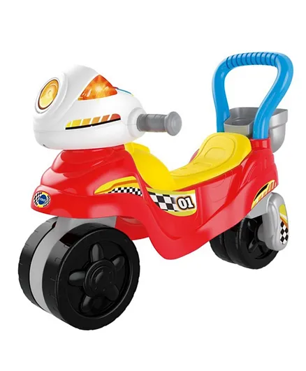 Vtech 3 In 1 Ride With Me Motorbike - Multicolour