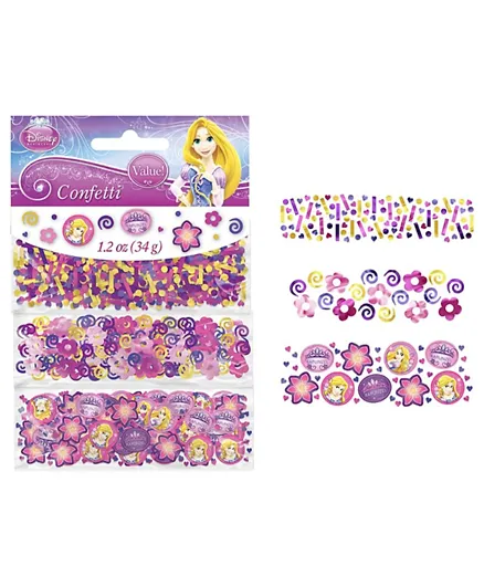 Party Centre Rapunzel Value Pack Confetti - Purple