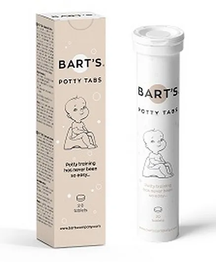 Bart's Potty Training Tabs - 20 Tablets