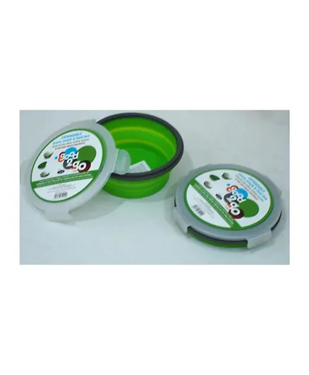 good2go Good 2 Go Round Expandable Container Green - 800mL  G31002