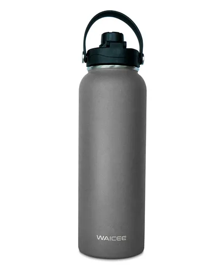 زجاجة ماء من وايسي ستانلس ستيل - رمادي 1200 مل