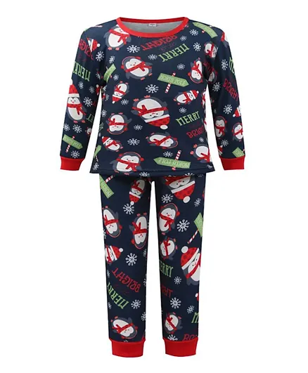Brain Giggles Christmas Pyjamas Set - Multicolor