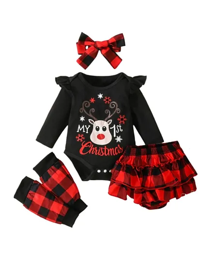 Highland My First Christmas Costume Set - Multicolor