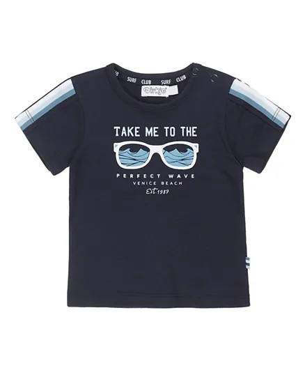 Dirkje Take Me To the Perfect Wave T-Shirt - Blue