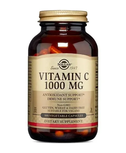 Solgar Vitamin C 1000Mg - 100 Vegicaps