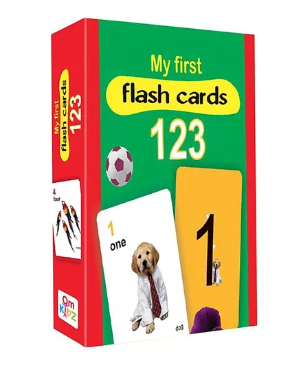 My First Flash Cards 123 - 28 Pages