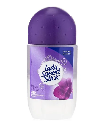 Lady Speed Stick Fresh Essence Antiperspirant Deodorant Aloe Soothing Black Orchid Roll-on - 50ml