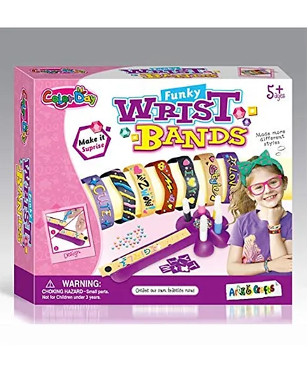 Brain Giggles DIY Wrist Band- Multicolour