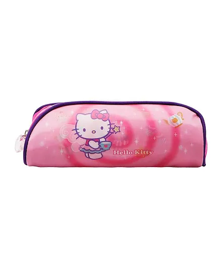 Hello Kitty Lovely Birthday Party Pencil Pouch - Glow Pink