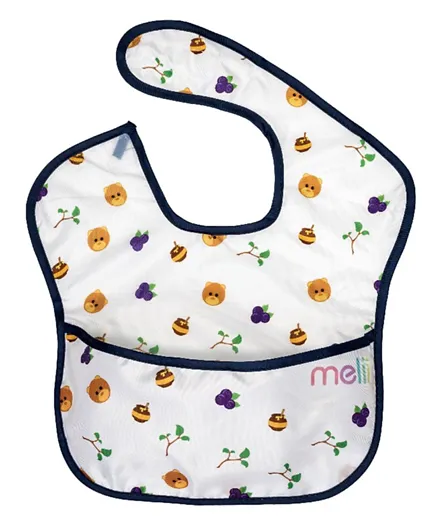 Melii Fold Up Bibs - 2 Pieces