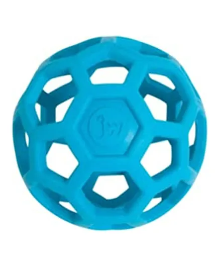 JW Pet Hol-ee Roller Original Do It All Dog Toy Puzzle Ball Natural Rubber Small - Assorted