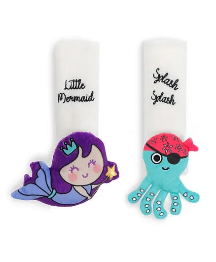 Milk&Moo Mermaid & Sailor Octopus Seat Belt Accessory Set - 2 Pieces